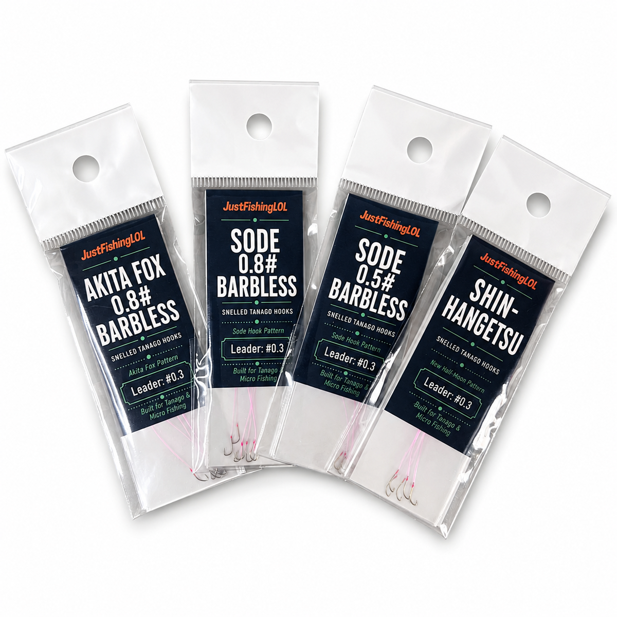 Pre-Tied Tanago Hooks – 4 JFL-Recommended Patterns