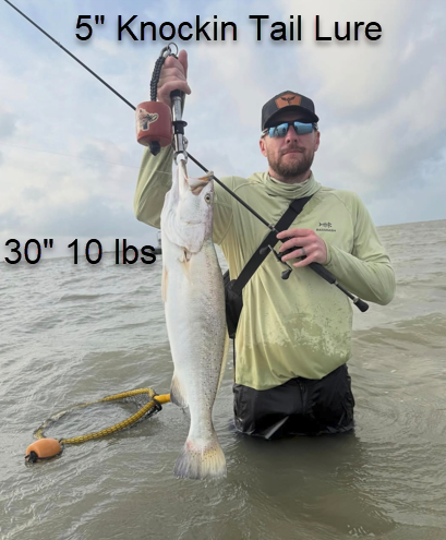 4" & 5" Texas Slam TPE Titan Series With Built-In Tail Rattle