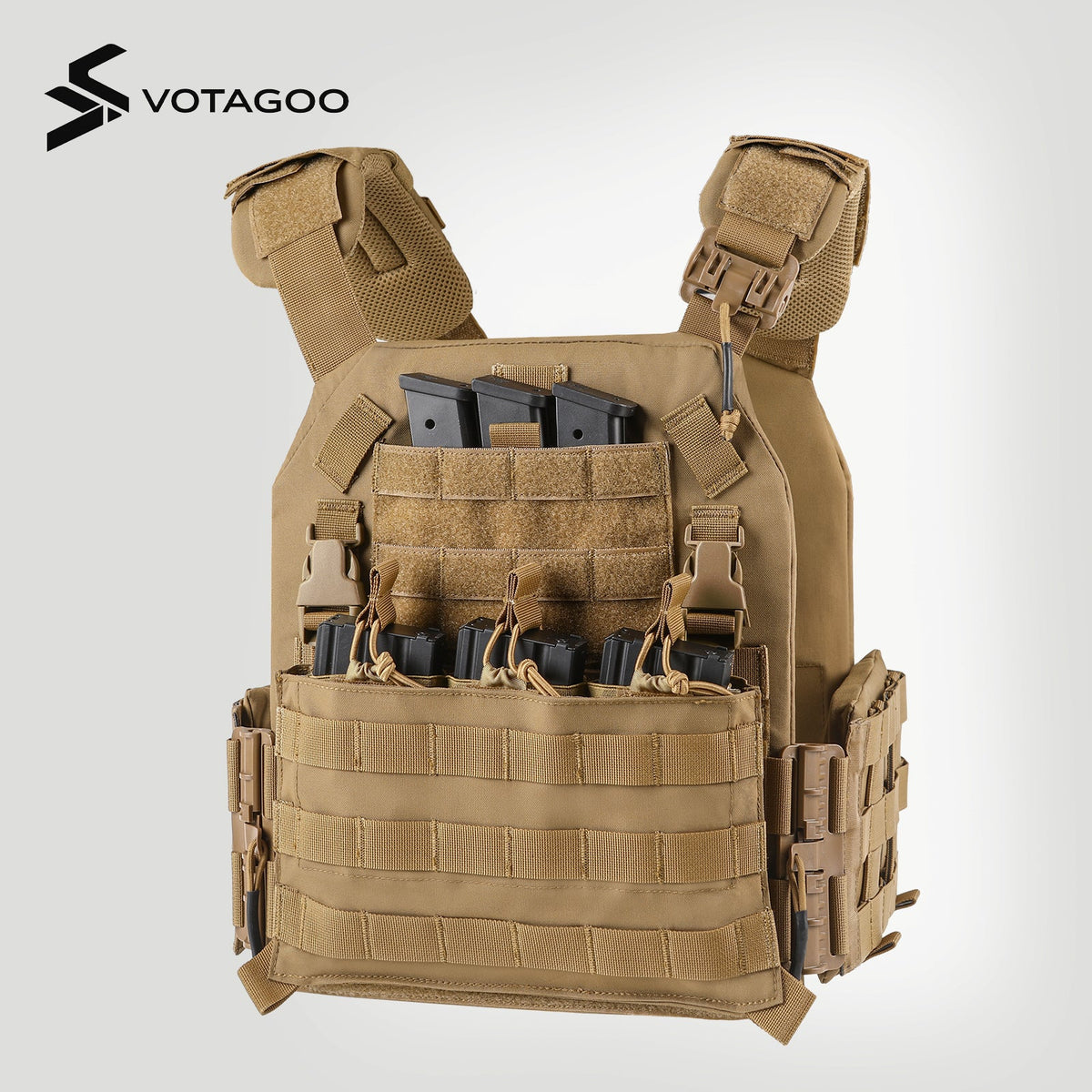 VOTAGOO® 501 MOLLE Plate Carrier with Quick Release