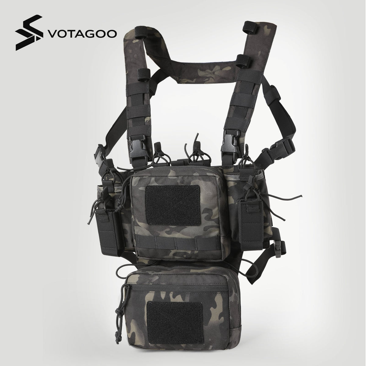 VOTAGOO® Adjustable & Detachable Tactical Chest Rig