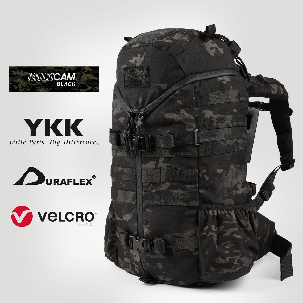 34L 3Day Cordura Tactical Backpack
