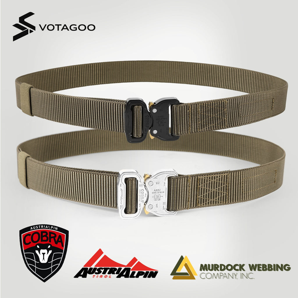VOTAGOO® EDC Tactical Belt with AustriAlpin COBRA® Buckle