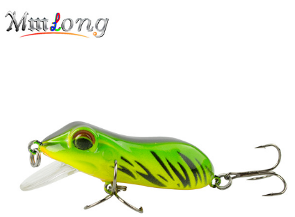 Mmlong 6.3cm Hard Frog Fishing lures Floating Minnow MR03-S Artifical Baits  Wobbler  Crank Bait  Pesca