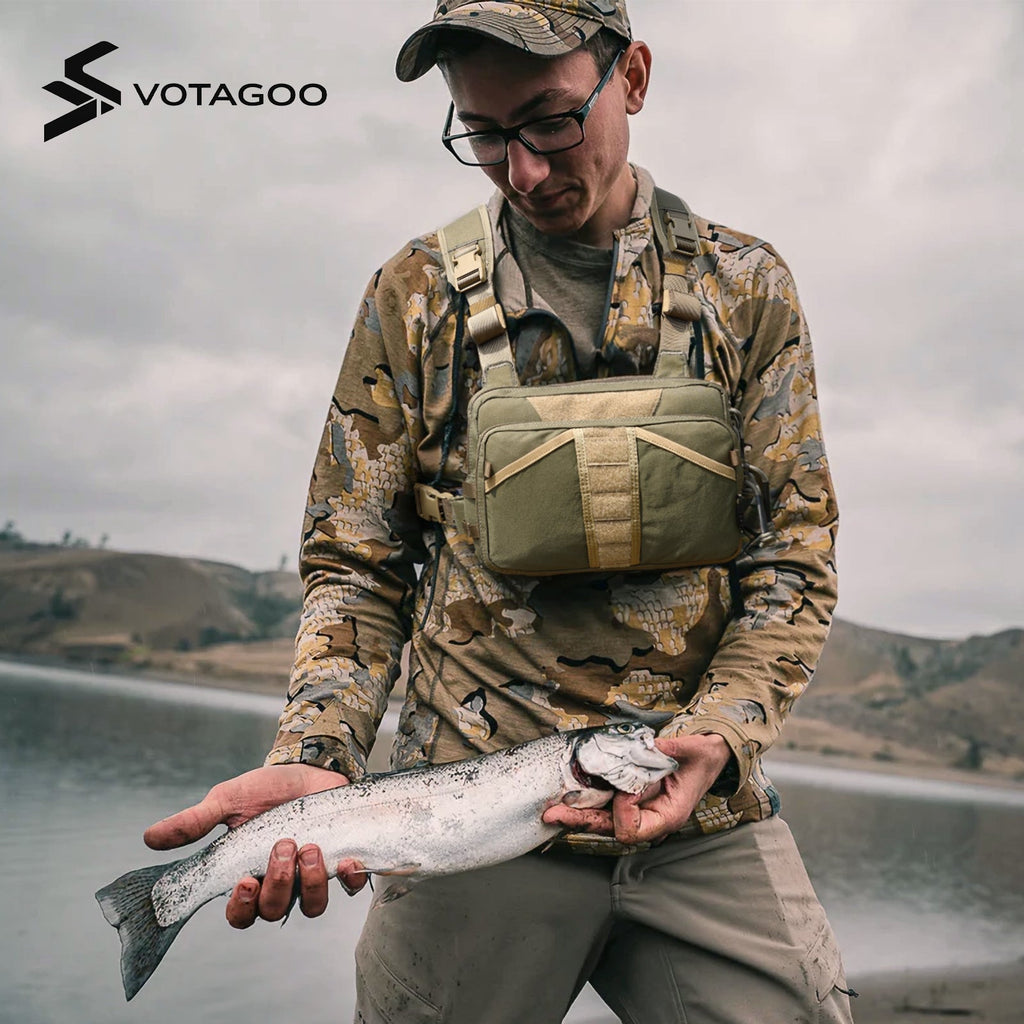 VOTAGOO® Fishing Chest Pack