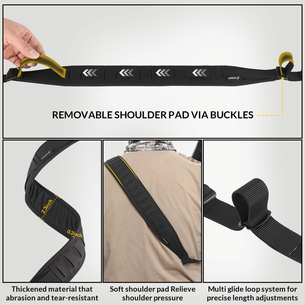 VOTAGOO® Quick Adjust Gun Sling with HK Hook