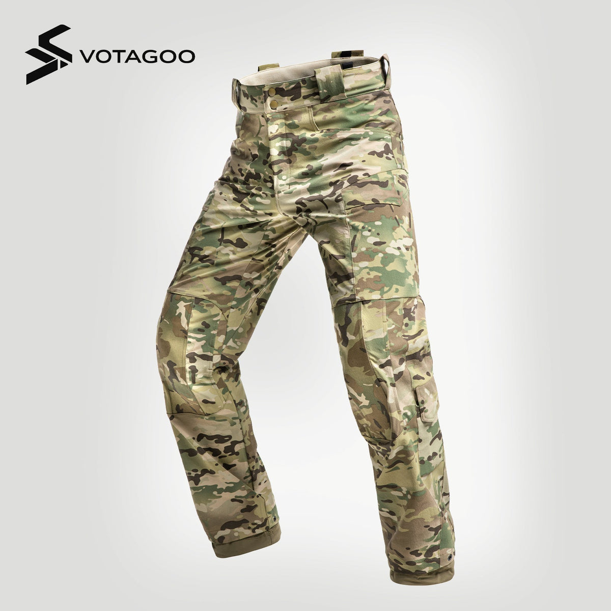 VOTAGOO® Multi-Purpose IRR Tactical Pants with 4-Way Stretch (Sphinx)