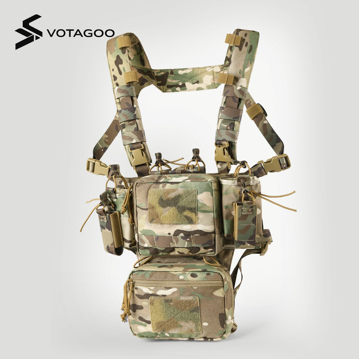 VOTAGOO® Adjustable & Detachable Tactical Chest Rig
