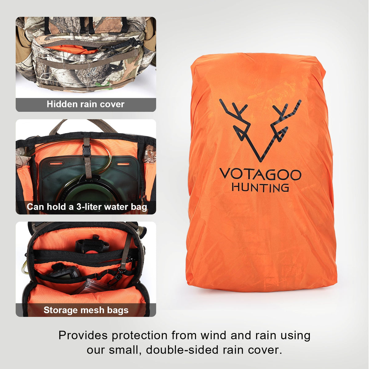 VOTAGOO® Waterproof Hunting Backpack
