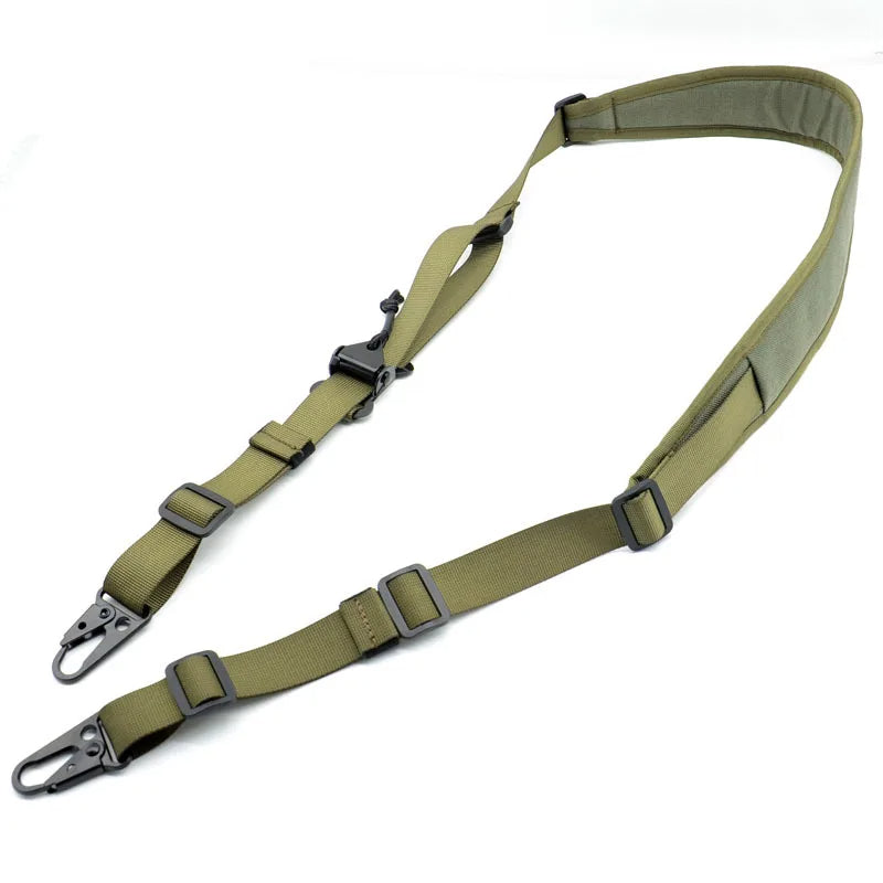 Hunting Rifle Tactical Removable 2 Point Padded Combat Modular Shooting Equipment MC Strap