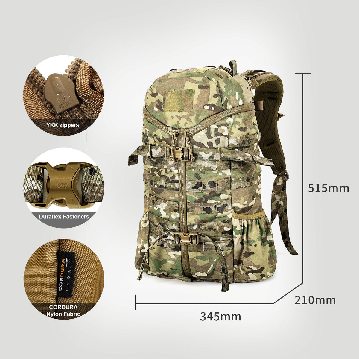 2Day Cordura Fabric Tactical Backpack