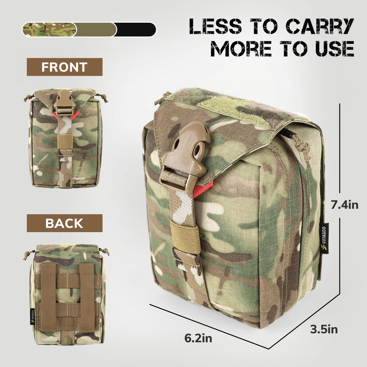 VOTAGOO® Tactical IFAK Pouch