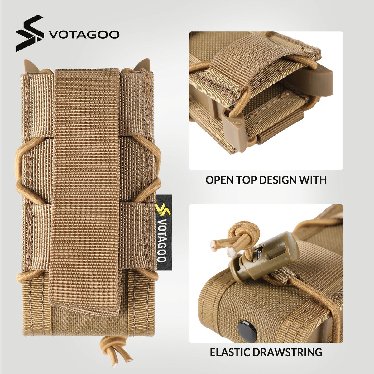 VOTAGOO® Molle Mag Single Pouch