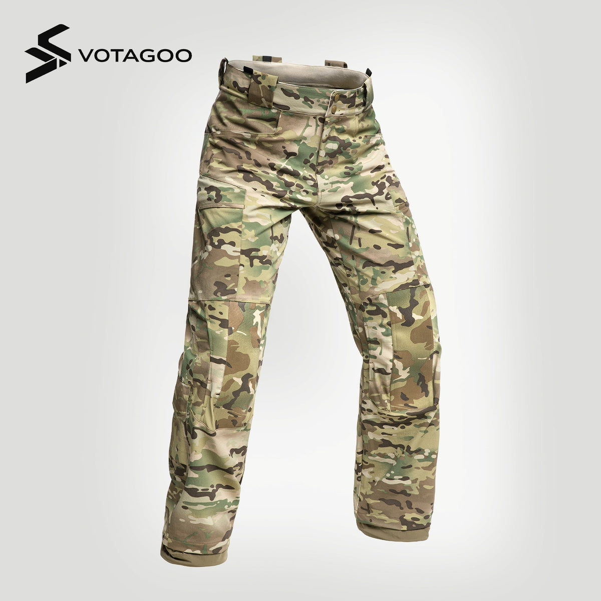VOTAGOO® Multi-Purpose IRR Tactical Pants with 4-Way Stretch (Sphinx)
