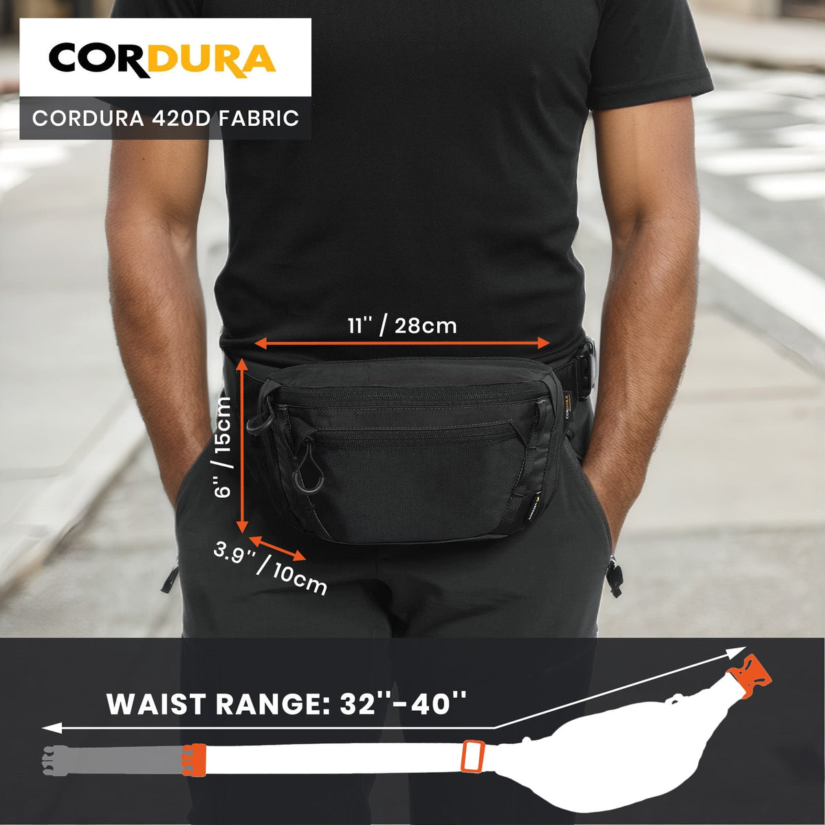 VOTAGOO® Tactical CCW Fanny Bag