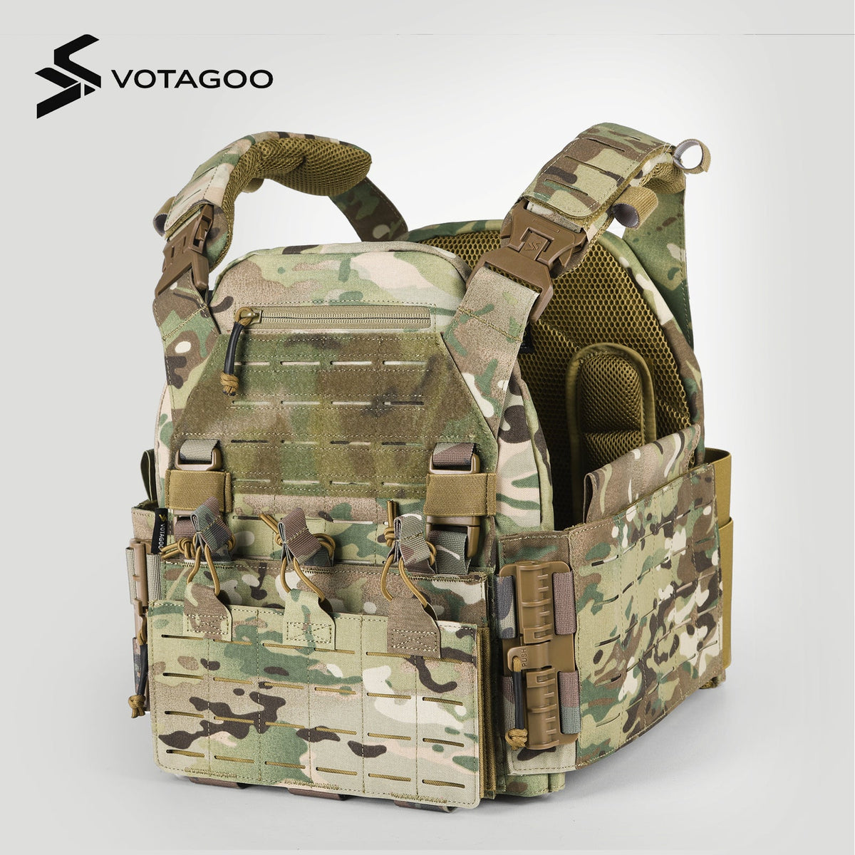 VOTAGOO® Quick Release Lightweight Tactical Vest