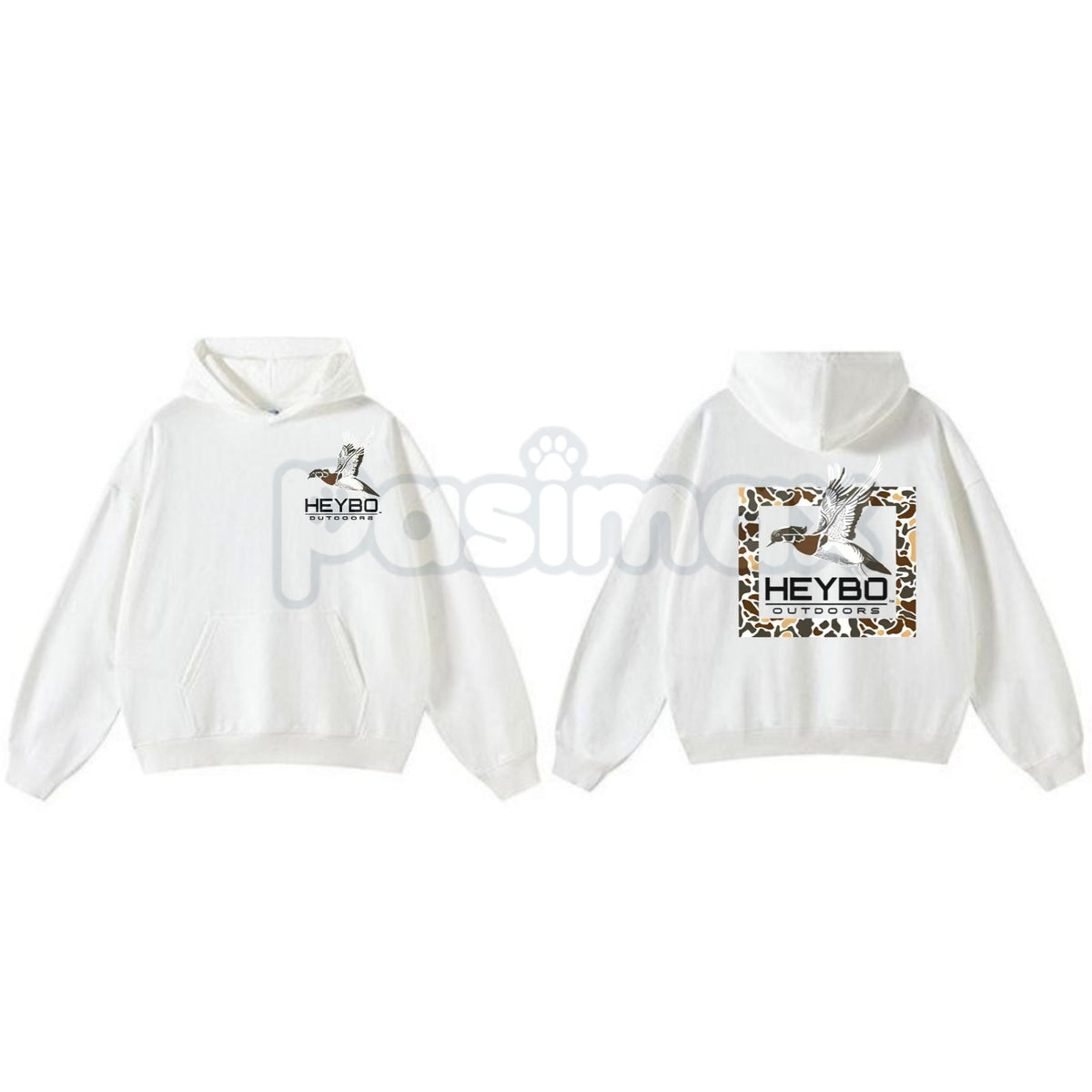 Heybo Outdoors Hoodie – Classic Hunting Apparel Pullover, Essential Active Lifestyle Gear, Unisex