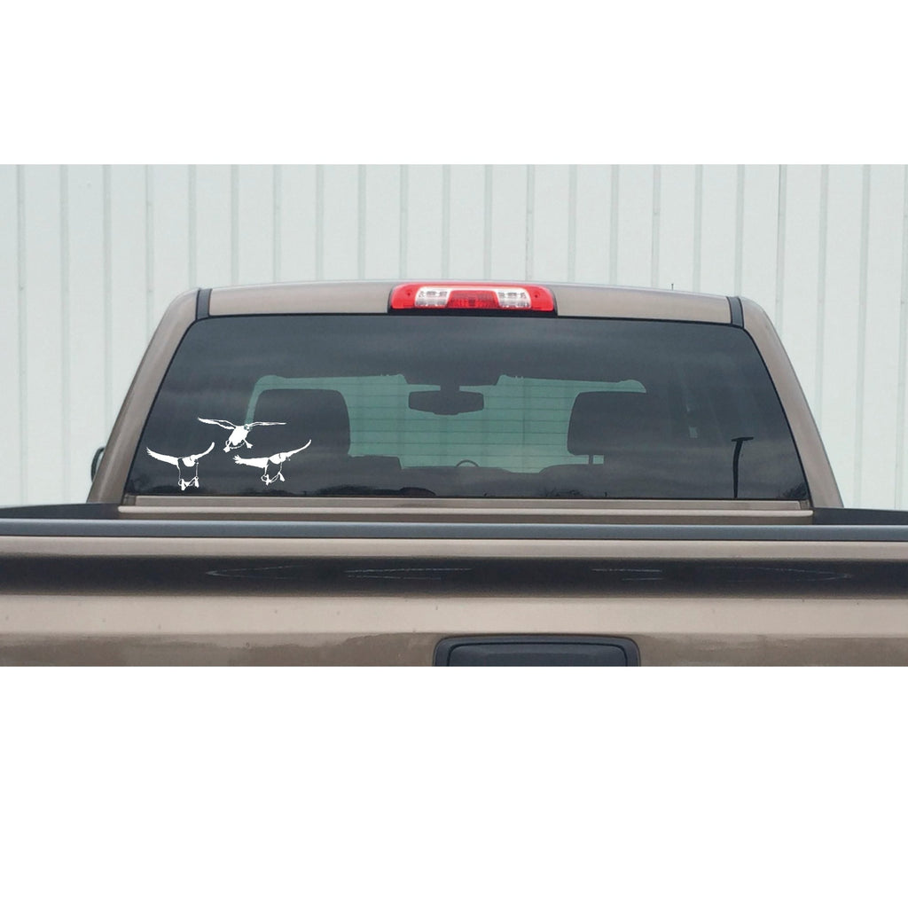 Mallards on the Deck Duck Hunting Decal - Hunting Sticker - 5063