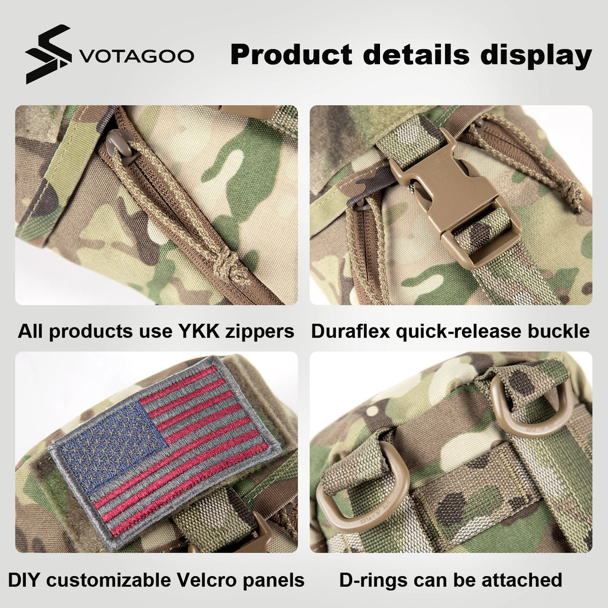 VOTAGOO® Tactical Moll IFAK POUCH
