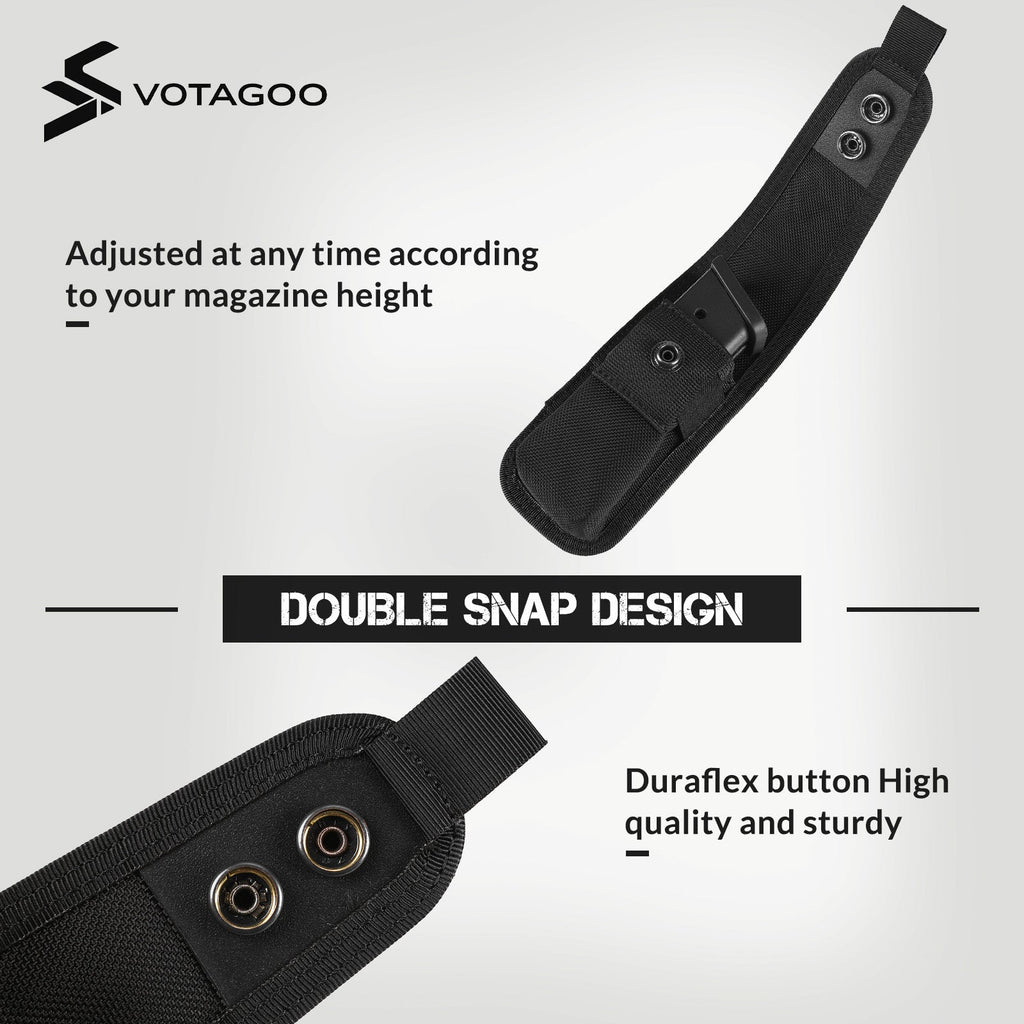 VOTAGOO® Single Double Nylon Mag Pouch