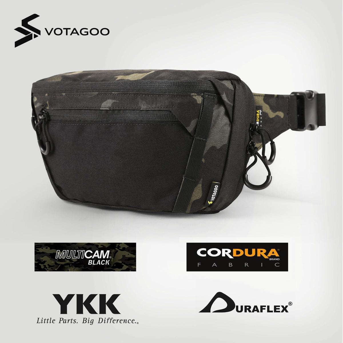 VOTAGOO® Tactical CCW Fanny Bag