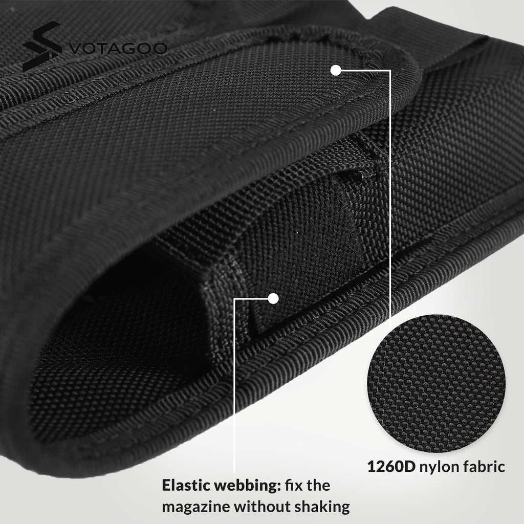 VOTAGOO® Single Double Nylon Mag Pouch