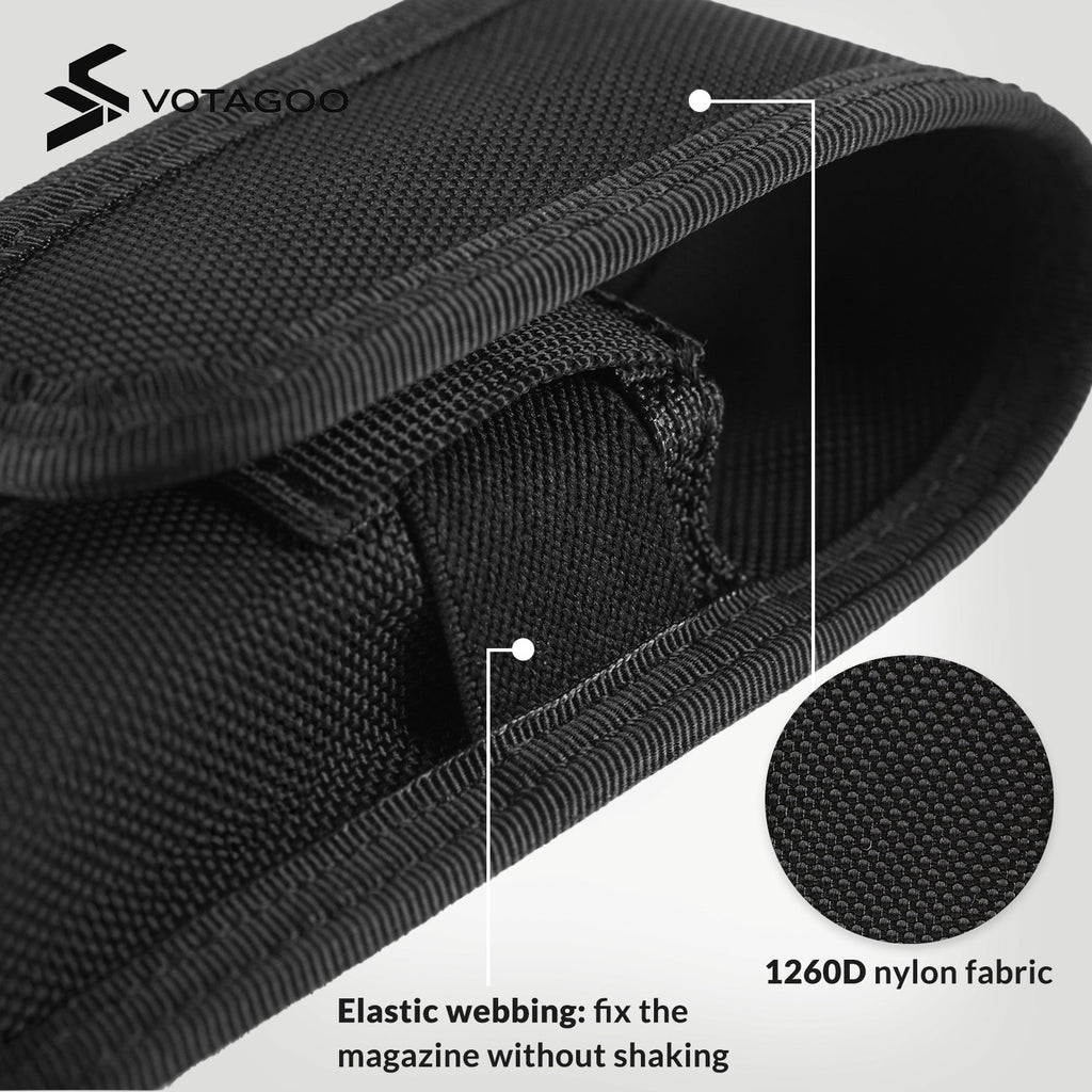 VOTAGOO® Single Double Nylon Mag Pouch