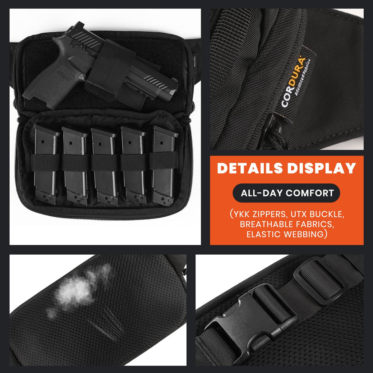 VOTAGOO® Tactical CCW Fanny Bag