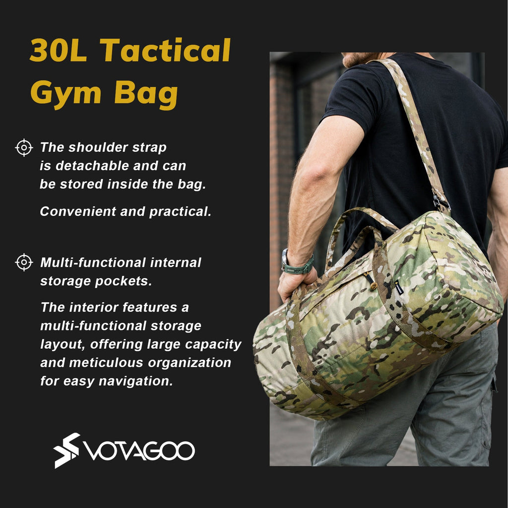 VOTAGOO®30L Tactical Everyday Duffel Bag