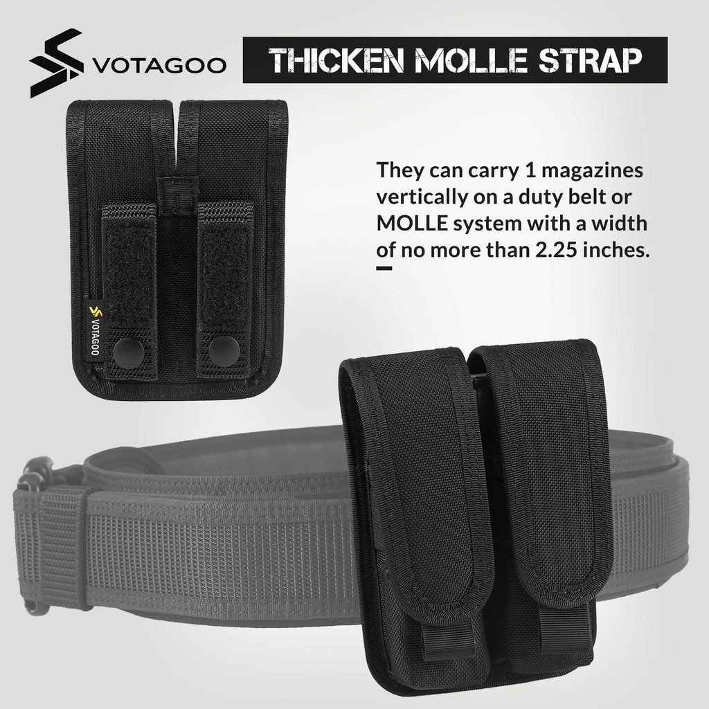 VOTAGOO® Single Double Nylon Mag Pouch