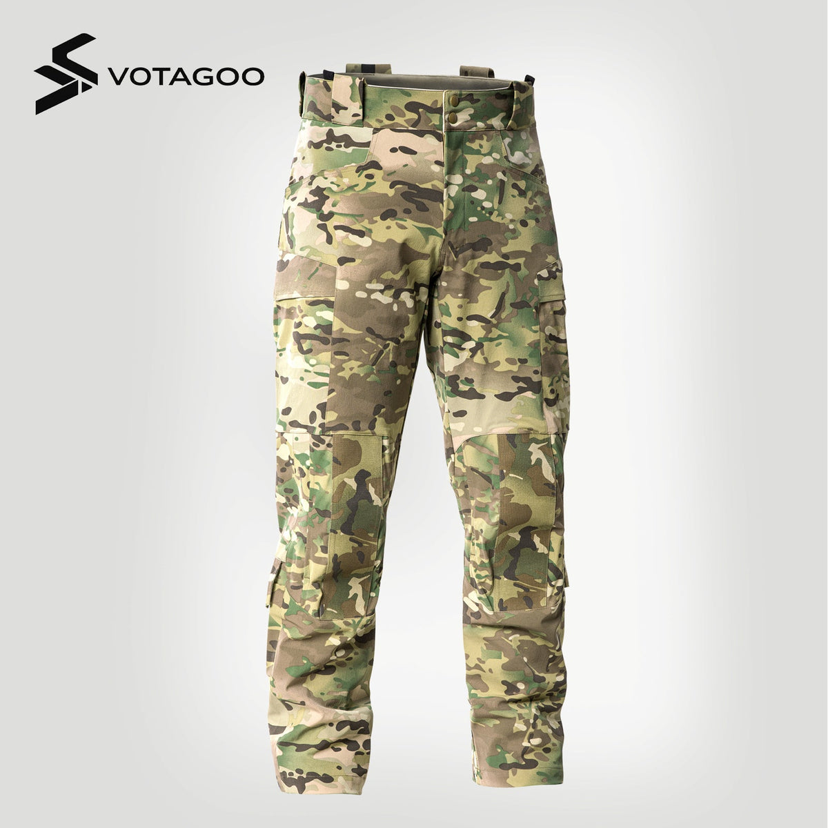VOTAGOO® Multi-Purpose IRR Tactical Pants with 4-Way Stretch (Sphinx)