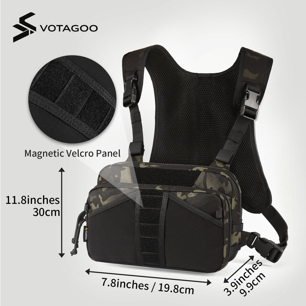 VOTAGOO® Fishing Chest Pack