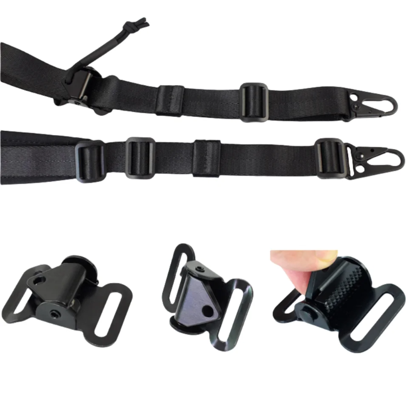 Hunting Rifle Tactical Removable 2 Point Padded Combat Modular Shooting Equipment MC Strap
