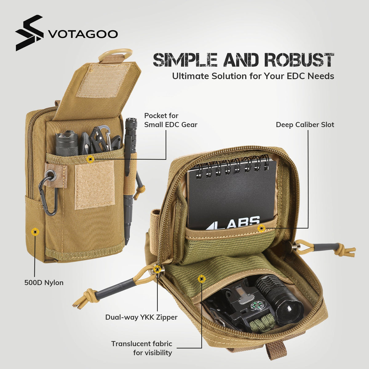 VOTAGOO® Tactical EDC Pouch