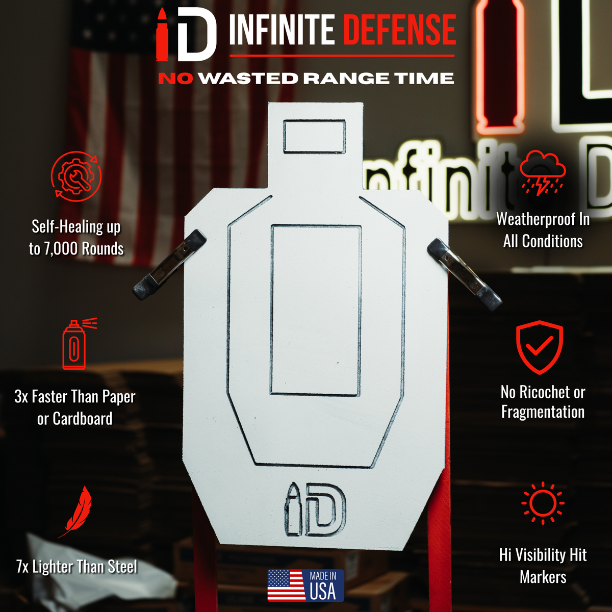 Infinity Target & Adjustable Stand Bundle