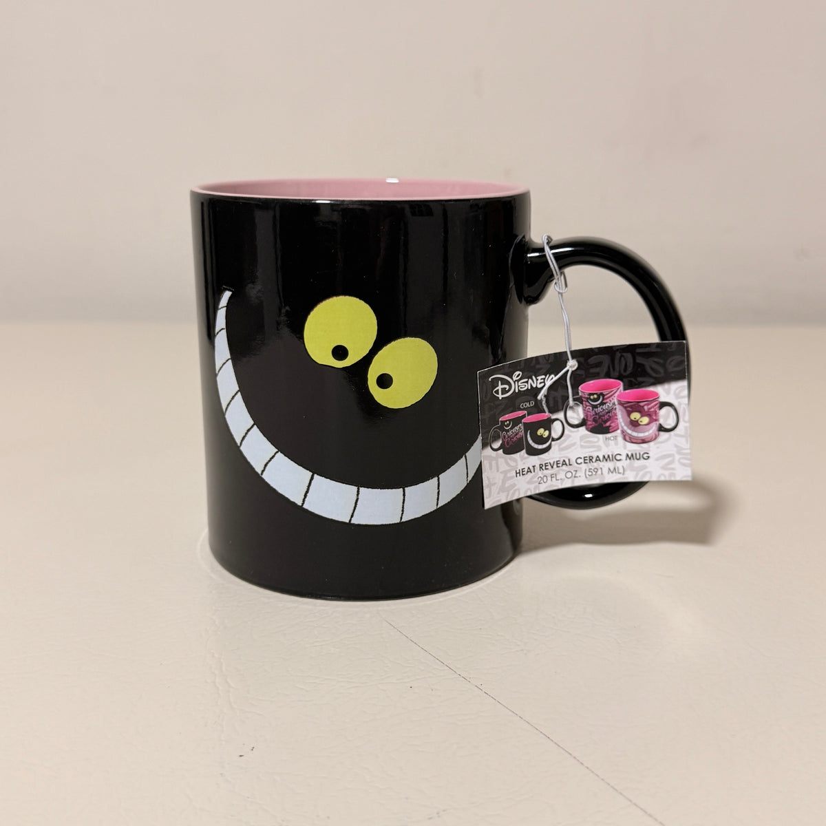 Silver Buffalo Disney Cheshire Cat Heat Reveal Mug, 20 oz