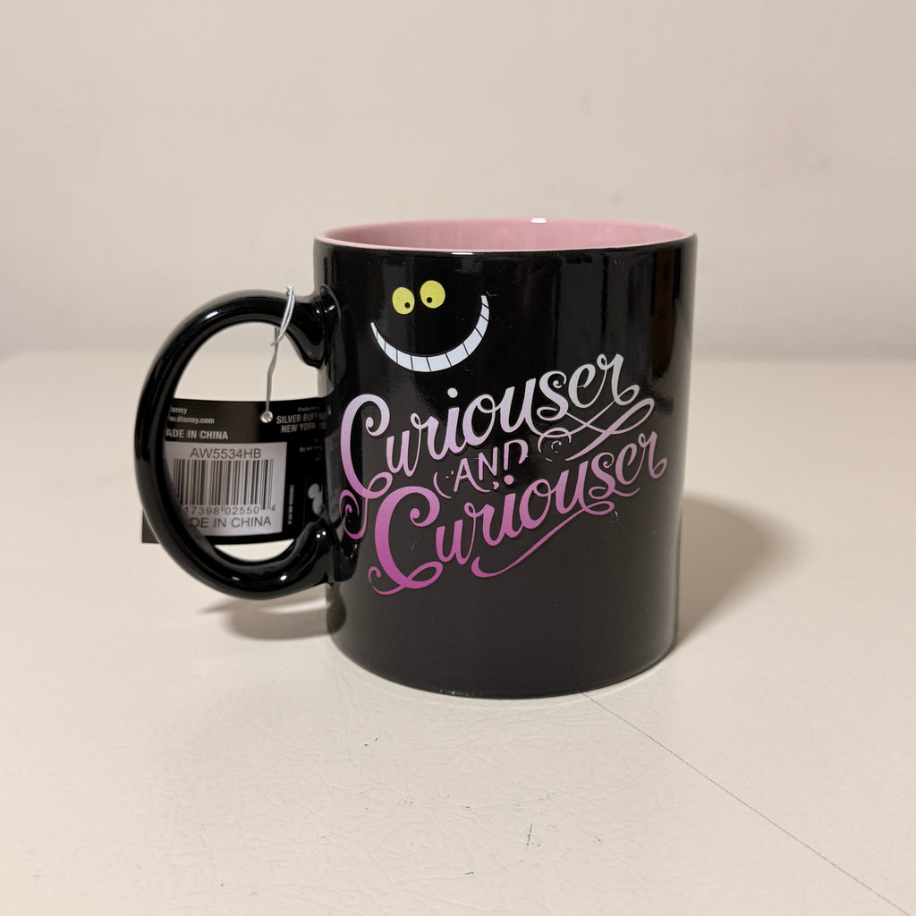 Silver Buffalo Disney Cheshire Cat Heat Reveal Mug, 20 oz