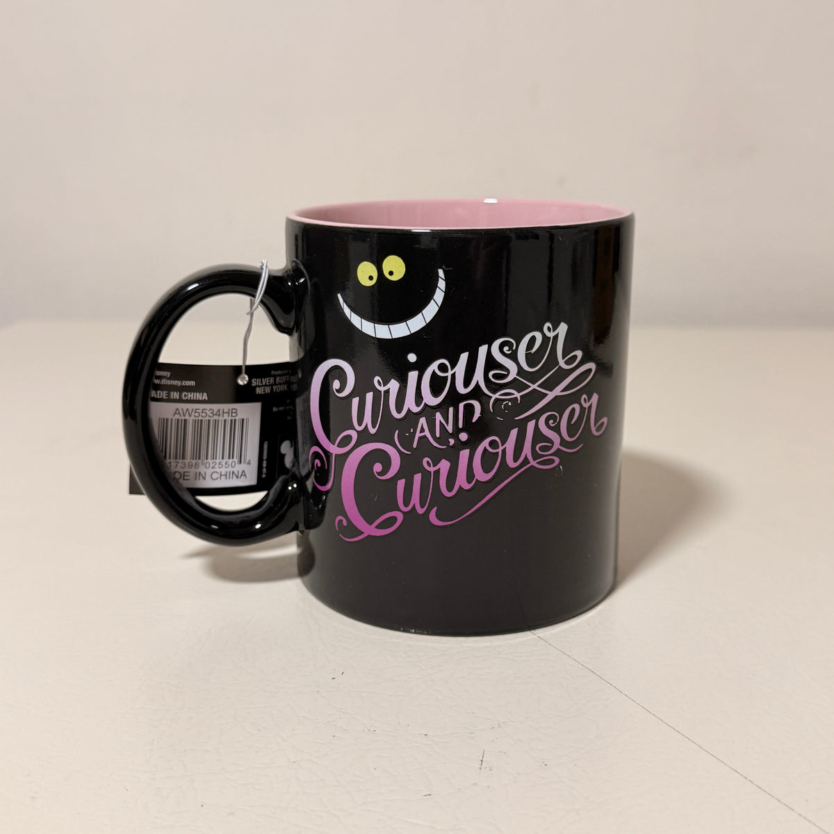 Silver Buffalo Disney Cheshire Cat Heat Reveal Mug, 20 oz