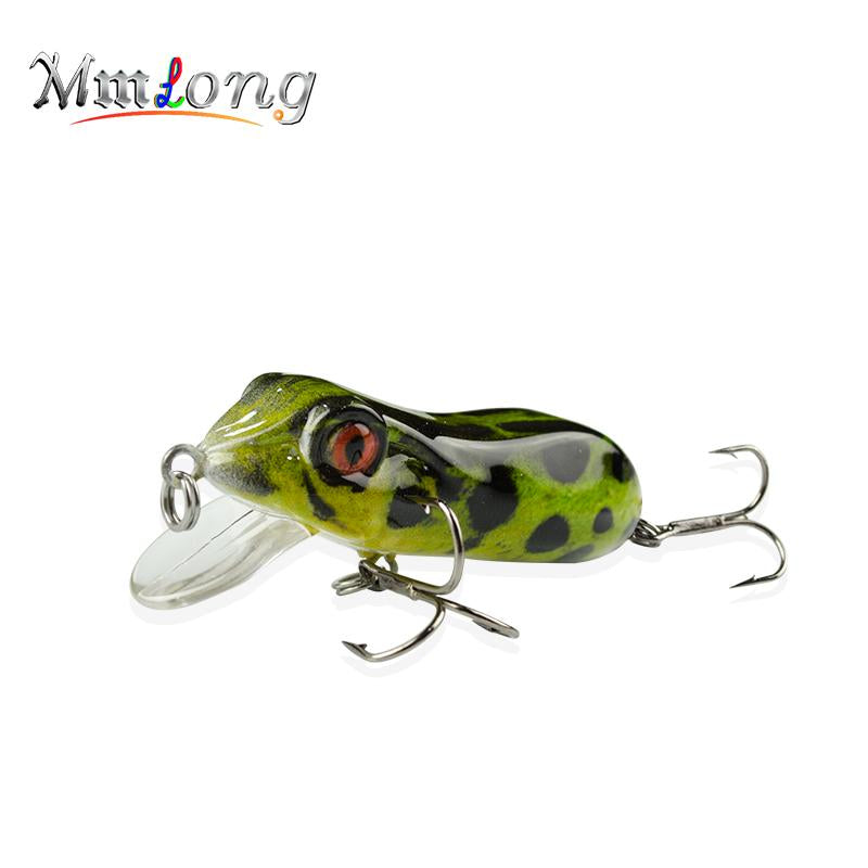 Mmlong 6.3cm Hard Frog Fishing lures Floating Minnow MR03-S Artifical Baits  Wobbler  Crank Bait  Pesca