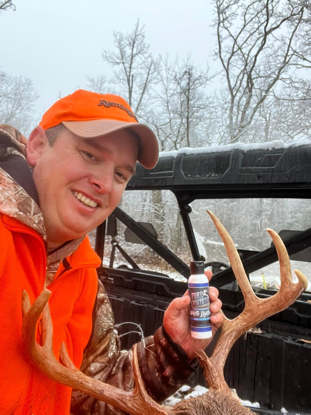 2oz White Lightning Peak Estrous | Premium Doe Estrous Scent for Serious Whitetail Hunters
