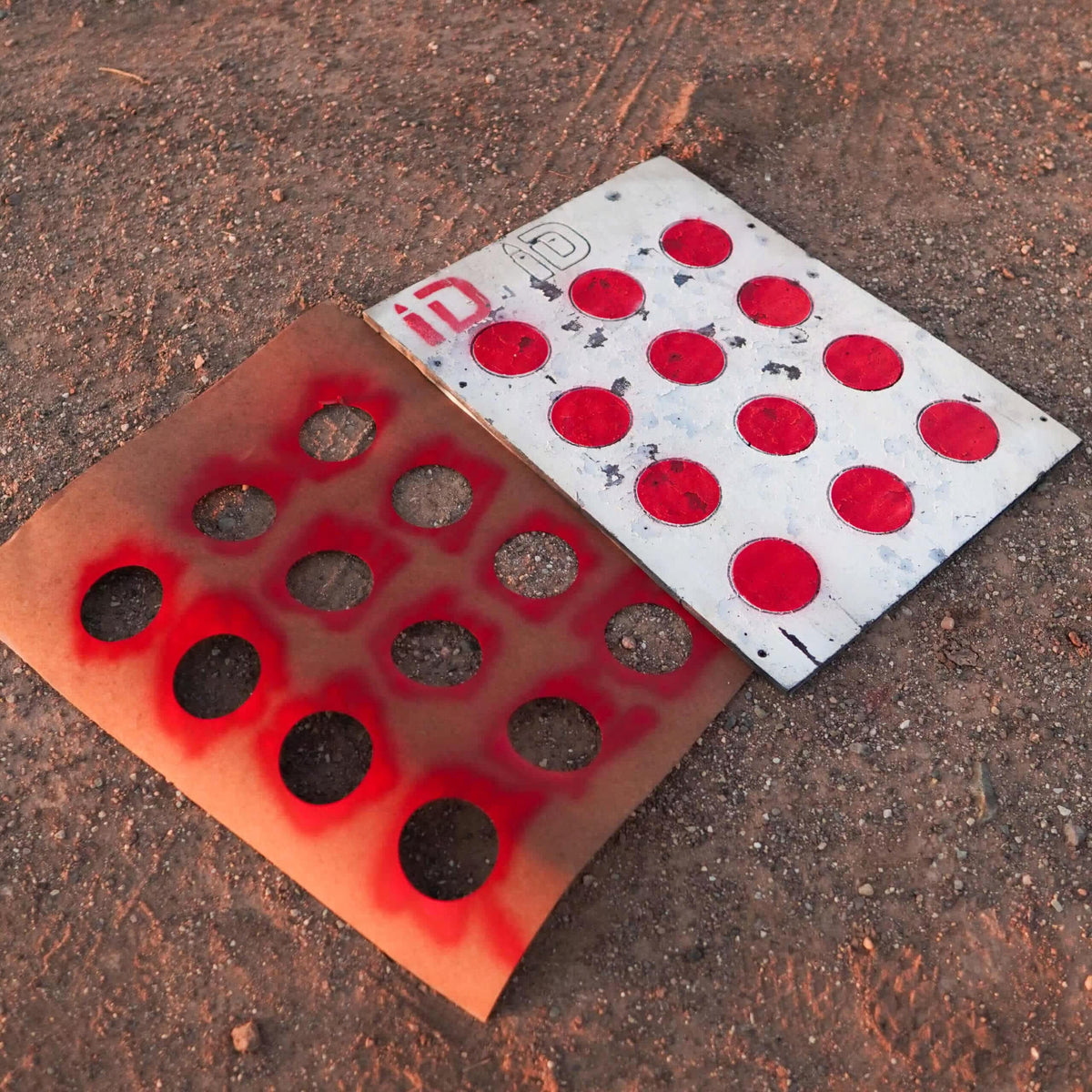 Circle Drill Infinity Target (With Stencil!)