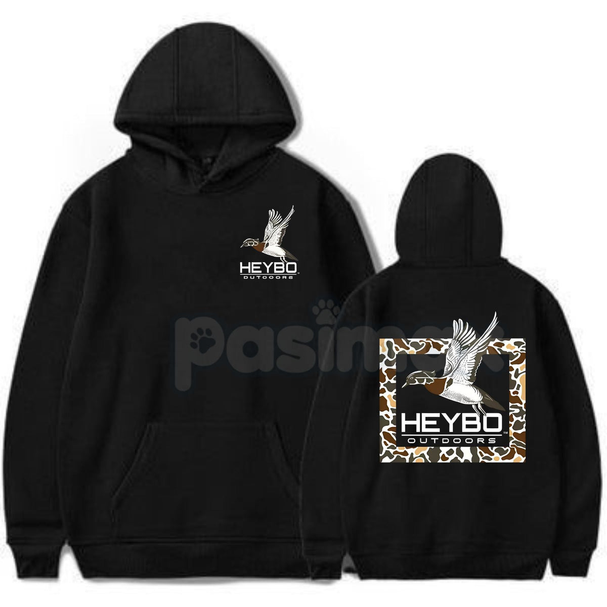 Heybo Outdoors Hoodie – Classic Hunting Apparel Pullover, Essential Active Lifestyle Gear, Unisex