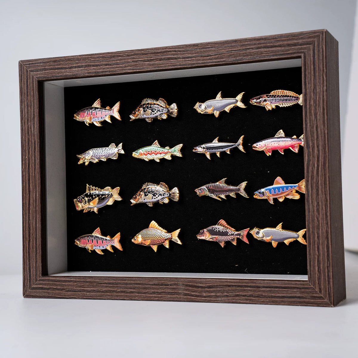 Fishing Fish Enamel for the Fishing Lover