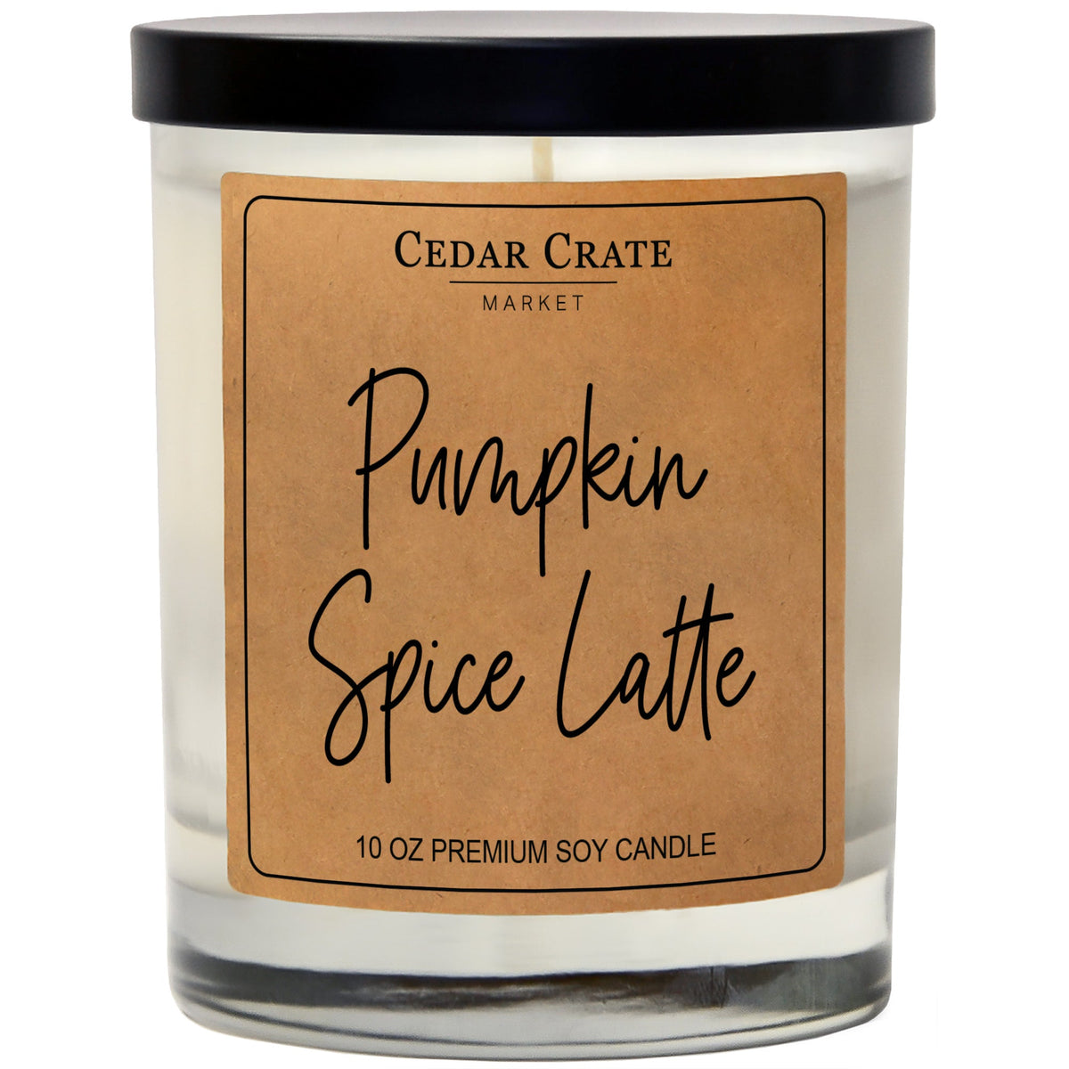 Pumpkin Spice Latte - Luxury Soy Candle - Fall Home Decor