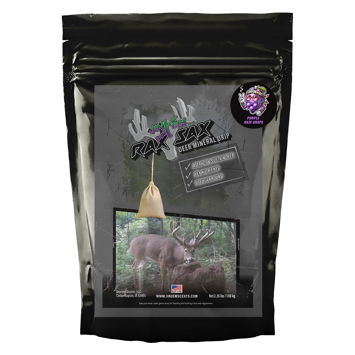 Rax Sax Mineral Drip - Purple Haze Grape