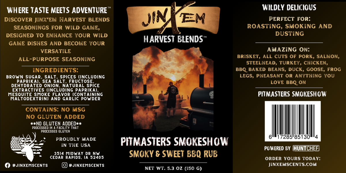 Pitmasters Smokeshow - Smoky & Sweet BBQ Rub