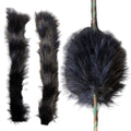 Rabbit Fur Bow String Silencers - Black