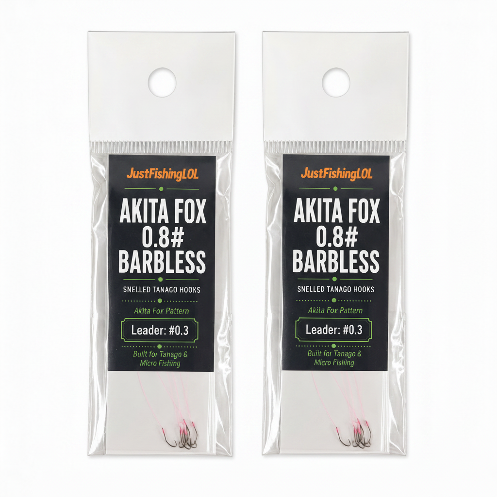 Pre-Tied Tanago Hooks – 4 JFL-Recommended Patterns