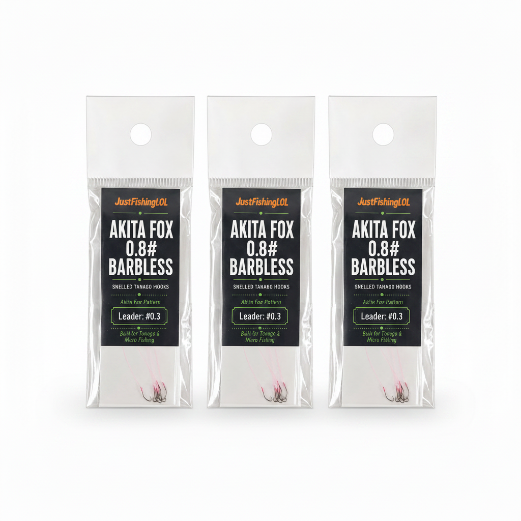 Pre-Tied Tanago Hooks – 4 JFL-Recommended Patterns