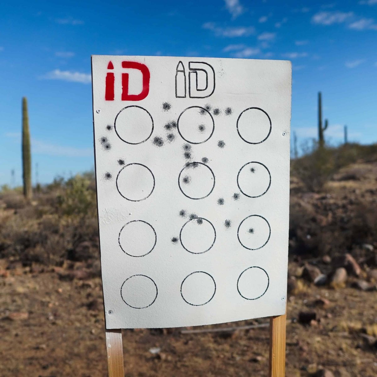 Circle Drill Infinity Target (With Stencil!)