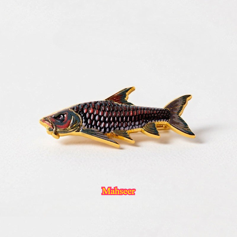 Fishing Fish Enamel for the Fishing Lover
